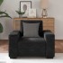 Sillón de terciopelo negro 59