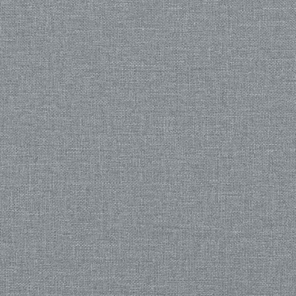 Sofá Loveseat gris claro 140 cm de