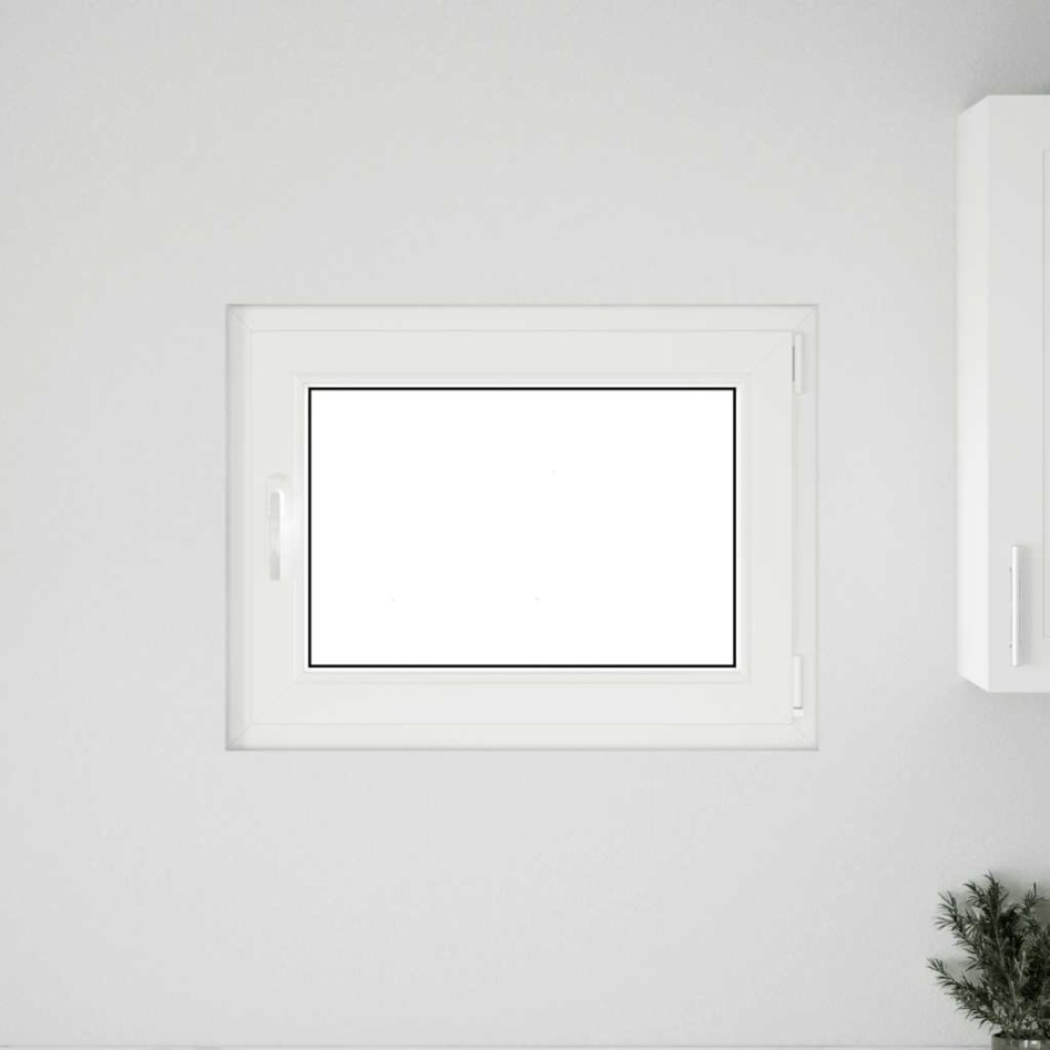 Ventana de sótano RISOR 80x60 cm oscilobatiente DIN