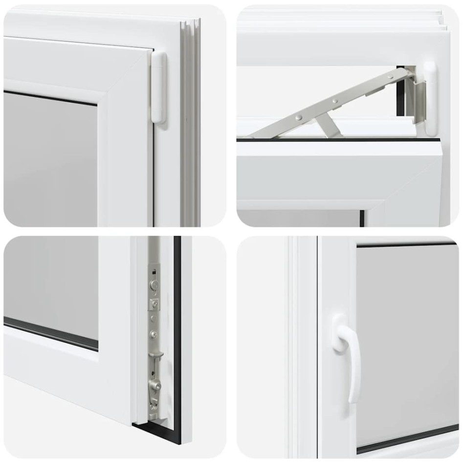 Ventana de sótano RISOR 80x60 cm oscilobatiente DIN