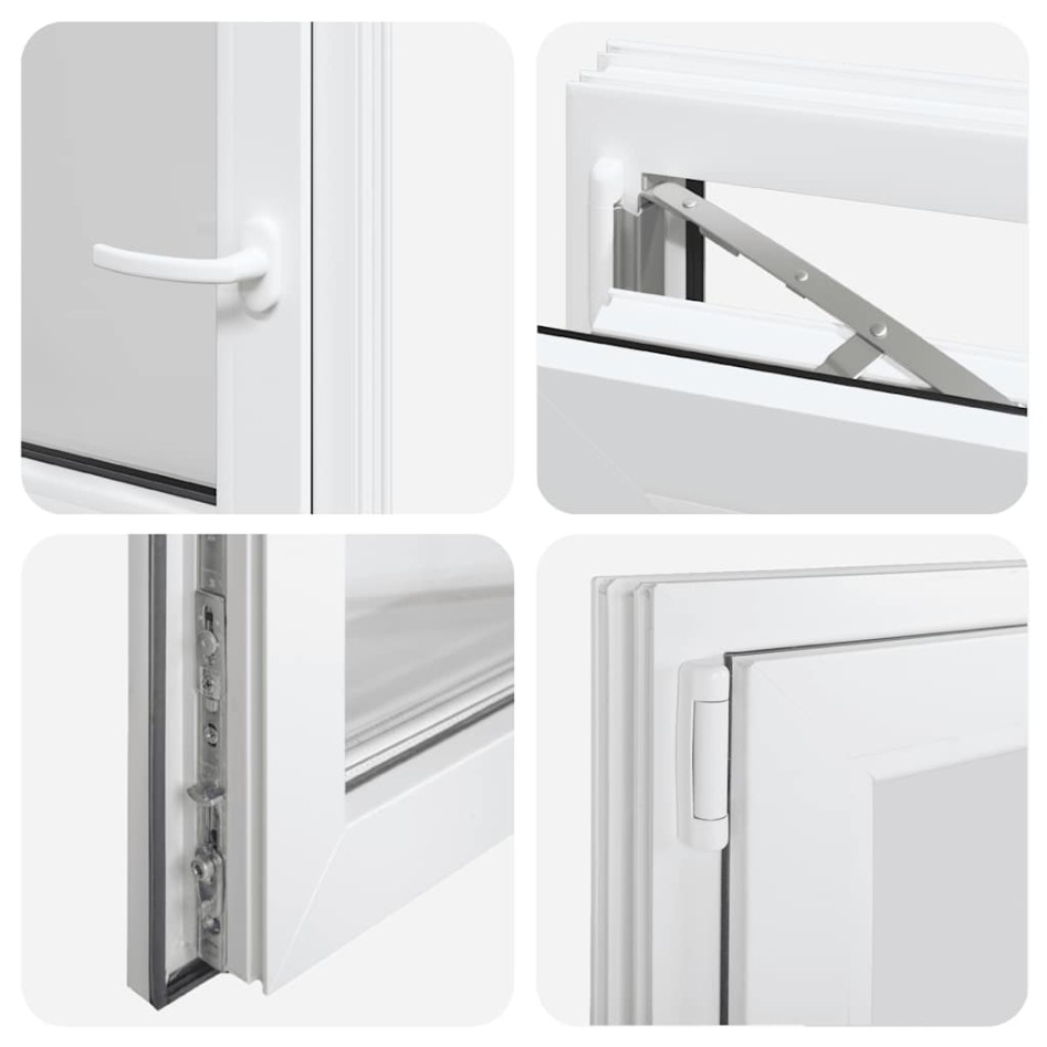 Ventana de sótano RISOR 60x60 cm oscilobatiente DIN