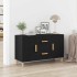 Aparador de madera de roble negro 100x36x60