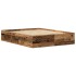 Estructura de cama sin colchón madera antigua 150x200