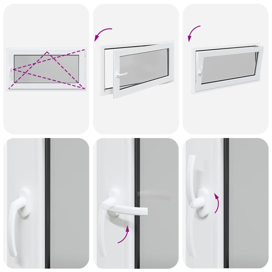 Ventana de sótano RISOR 110x60 cm oscilobatiente DIN