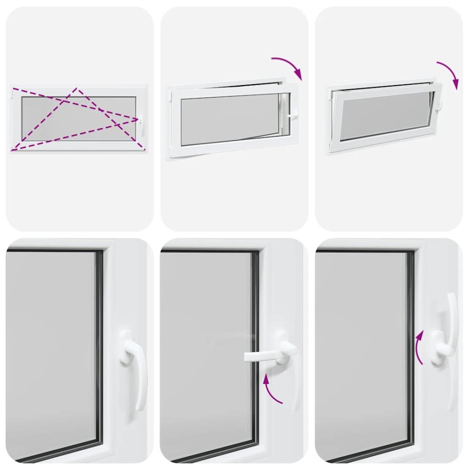Ventana de sótano RISOR 120x60cm oscilobatiente DIN