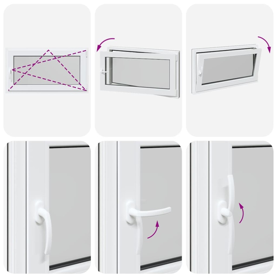 Ventana de sótano RISOR 110x60 cm oscilobatiente DIN