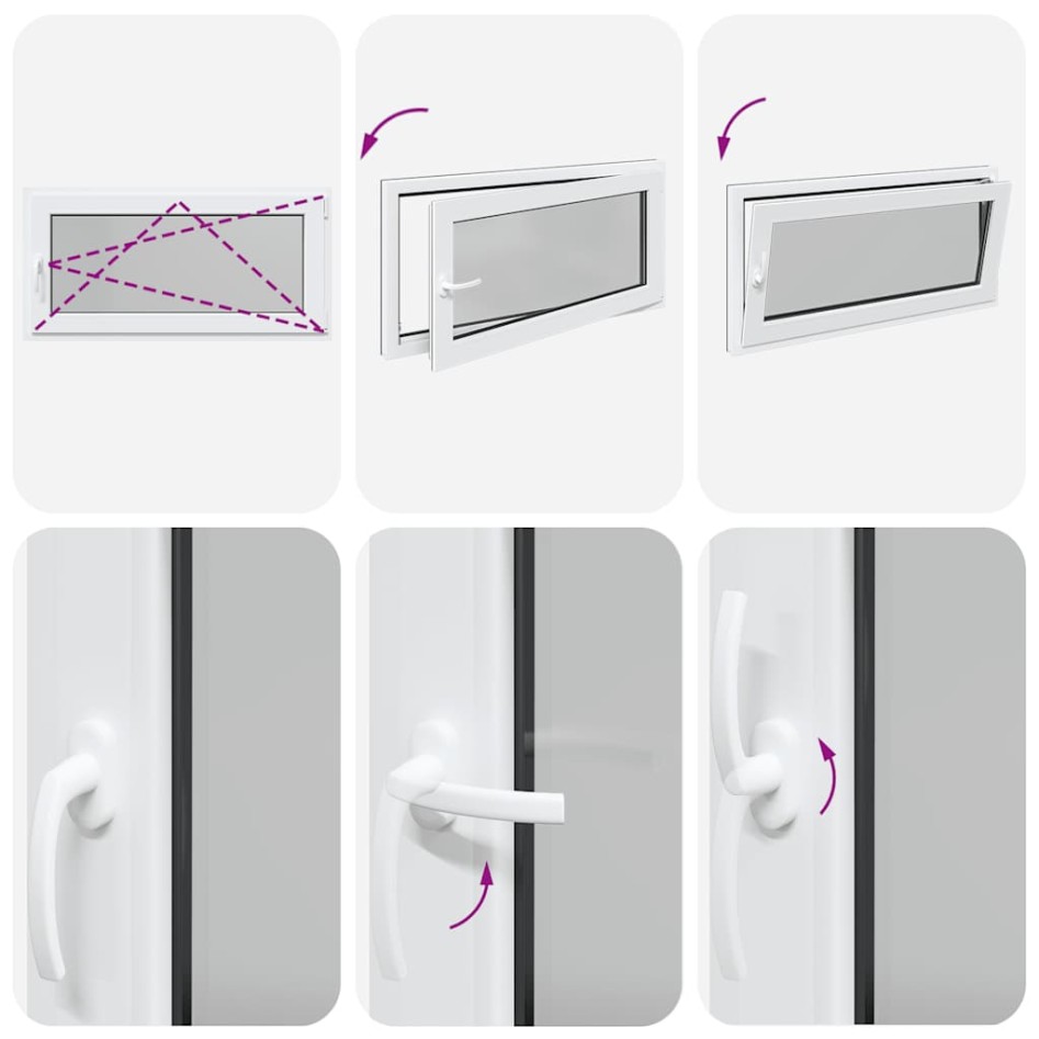 Ventana de sótano RISOR 120x60 cm oscilobatiente DIN