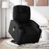 Sillón de masaje eléctrico reclinable elevable tela