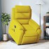 Sillón reclinable masaje eléctrico elevable terciopelo
