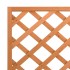 Jardinera con enrejado de madera maciza de abeto