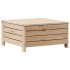 Juego de muebles de jardín 6 pzas y cojines madera maciza