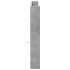 Cabecero de cama con LED gris hormigón 200x16,5x103,5