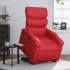 Sillón elevable eléctrico cuero artificial