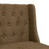 Taburetes altos 2 uds madera maciza de caucho y