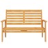 Juego de muebles de jardín 3 piezas madera maciza