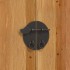 Conjunto de muebles de baño 2 piezas madera maciza de