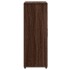 Aparador de madera de ingeniería roble marrón 60x31x84