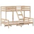 Litera de madera maciza de pino 80x200/120x200