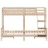 Litera de madera maciza de pino 90x200/140x200