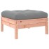Set de sofás jardín 5 pzas con cojines madera abeto