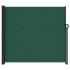 Toldo lateral retráctil verde oscuro 180x300