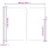 Toldo lateral retráctil verde oscuro 180x300