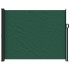 Toldo lateral retráctil verde oscuro 160x600