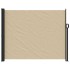 Toldo lateral retráctil beige 160x500
