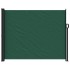 Toldo lateral retráctil verde oscuro 160x500