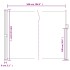 Toldo lateral retráctil verde oscuro 160x500