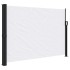 Toldo lateral retráctil blanco 140x600