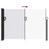 Toldo lateral retráctil blanco 140x600