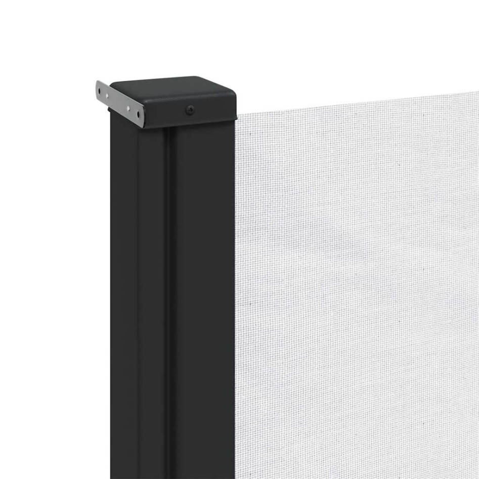 Toldo lateral retráctil blanco 120x600