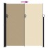 Toldo lateral retráctil beige 220x500