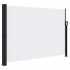 Toldo lateral retráctil blanco 140x500