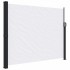 Toldo lateral retráctil blanco 160x600