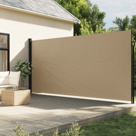 Toldo lateral retráctil beige 220x600