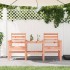 Banco de jardín con mesa 2 plazas madera maciza abeto