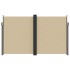 Toldo lateral retráctil beige 200x600