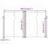 Toldo lateral retráctil beige 200x600