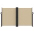 Toldo lateral retráctil beige 140x600