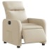 Sillón reclinable eléctrico de tela
