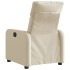 Sillón reclinable eléctrico de tela