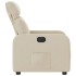 Sillón reclinable eléctrico de tela