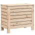 Juego de sofás de jardín 7 piezas madera maciza de