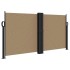 Toldo lateral retráctil gris taupe 120x1200