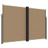 Toldo lateral retráctil gris taupe 220x1000