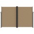 Toldo lateral retráctil gris taupe 220x1000