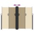 Toldo lateral retráctil beige 180x1200