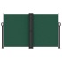 Toldo lateral retráctil verde oscuro 140x1000